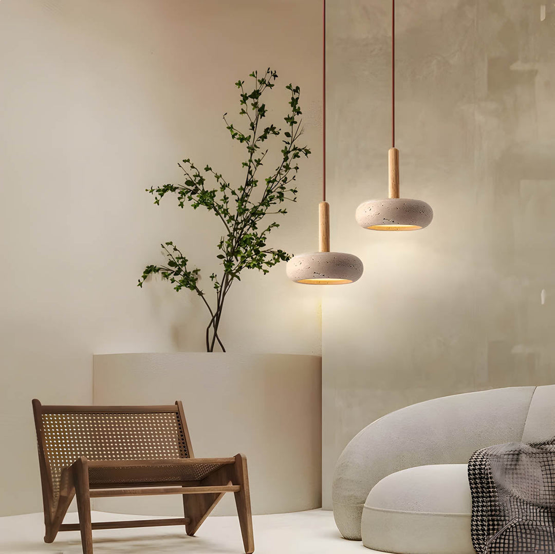 Pendellampa Stone LED Modern Taklampa