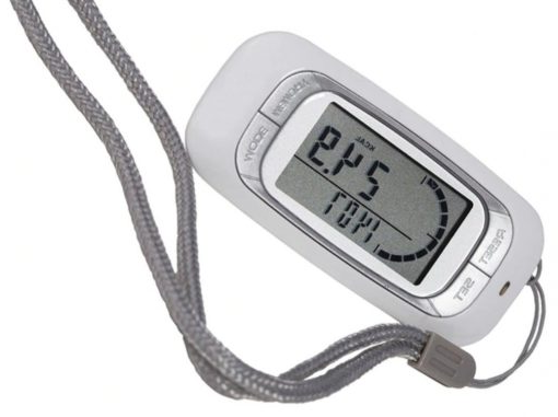 Luxora Walking 3D Pedometer med Klipp och Rem Plus 30 Dagars Minne Noggrant Stegräknare