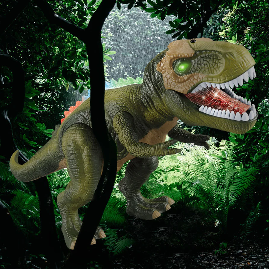 Royaleva Fjärrkontroll T-Rex Dinosaurie Med LED Lampa