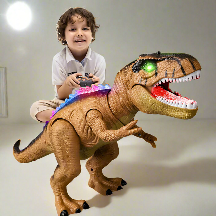 Royaleva Fjärrkontroll T-Rex Dinosaurie Med LED Lampa