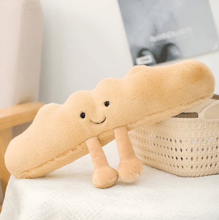 Plush Pretzel – Mjuk Kramkudde i Frukostdesign