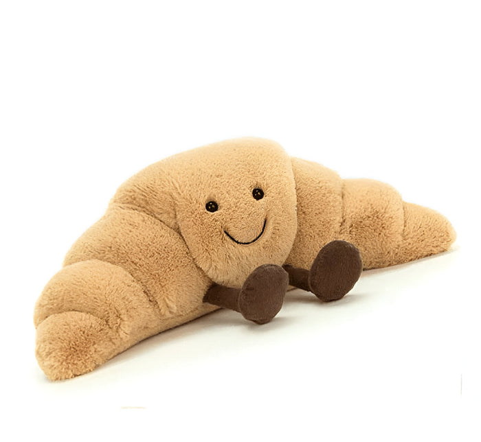 Plush Pretzel – Mjuk Kramkudde i Frukostdesign