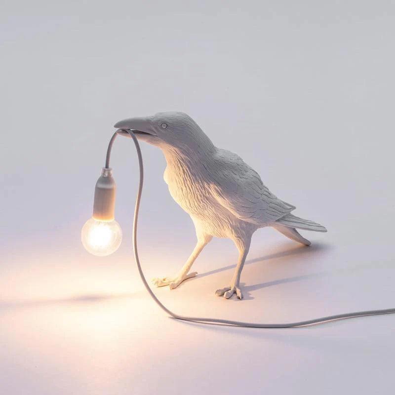 Fågel Lamp – Elegant LED Vägglampa för Hem &amp; Dekor