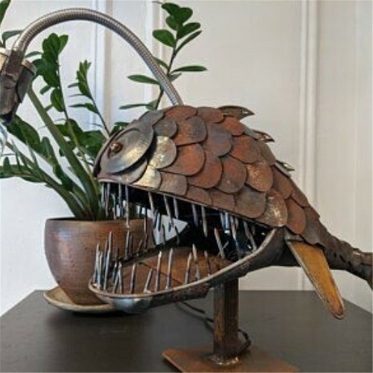Royallure Angler Fish Lamp – USB Driven LED Nattlampa för Eccentrisk Heminredning