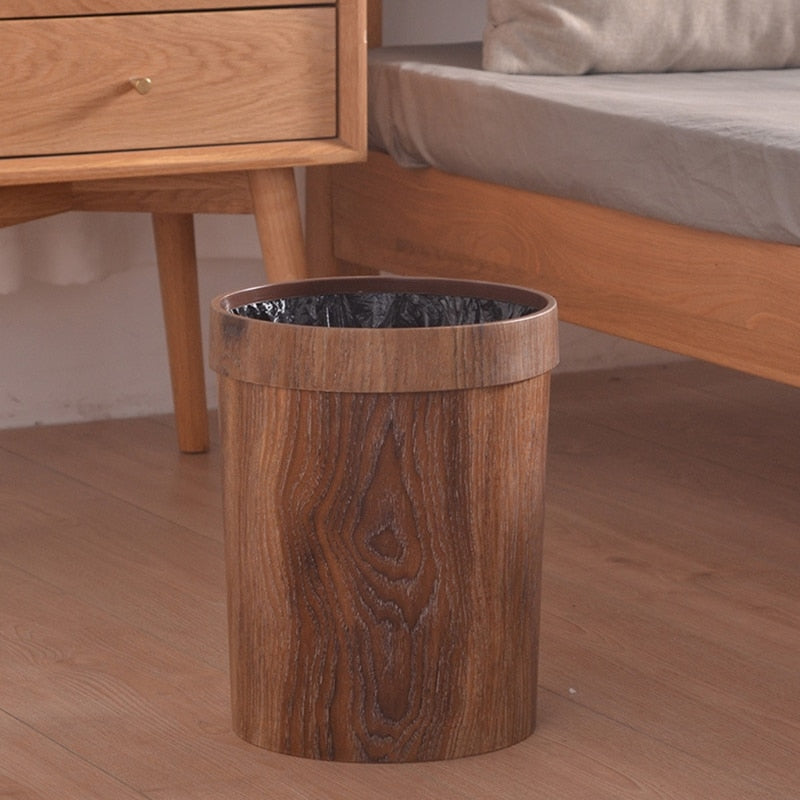 NordicWood - Elegant papperskorg i trä