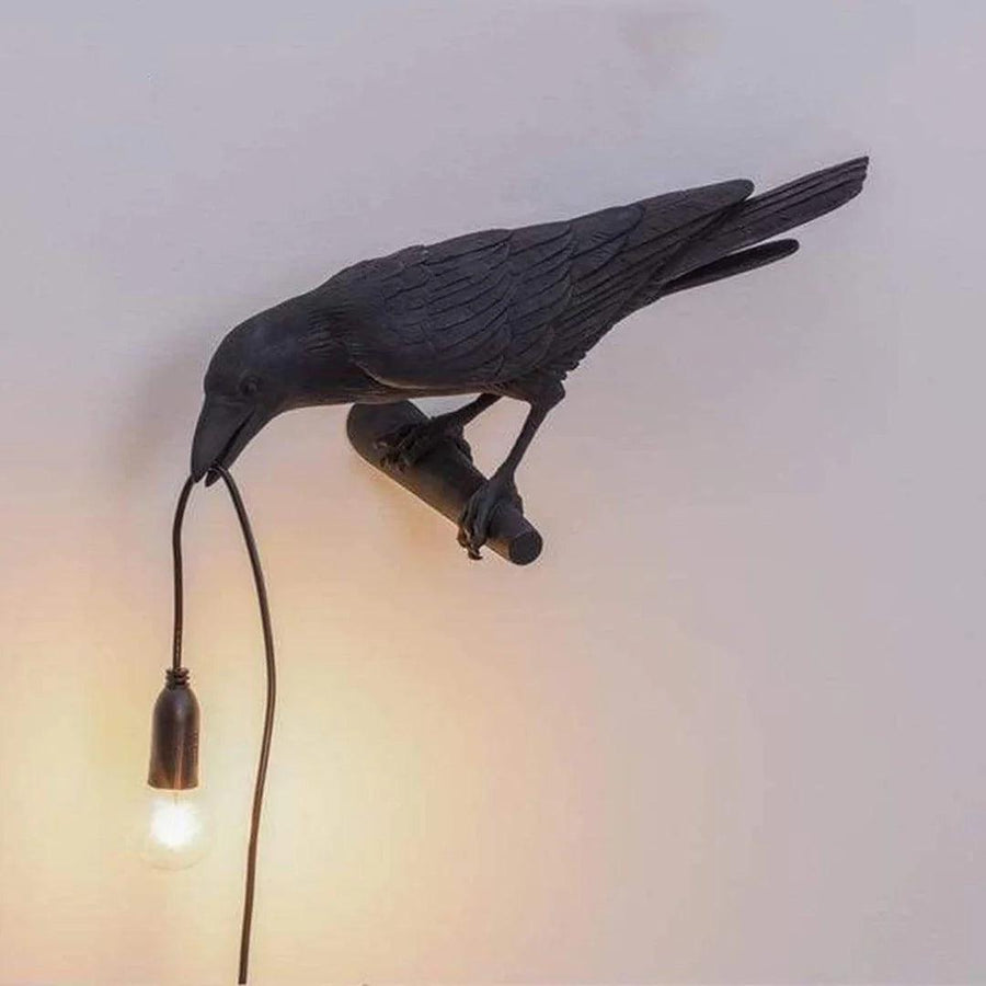 Fågel Lamp – Elegant LED Vägglampa för Hem &amp; Dekor