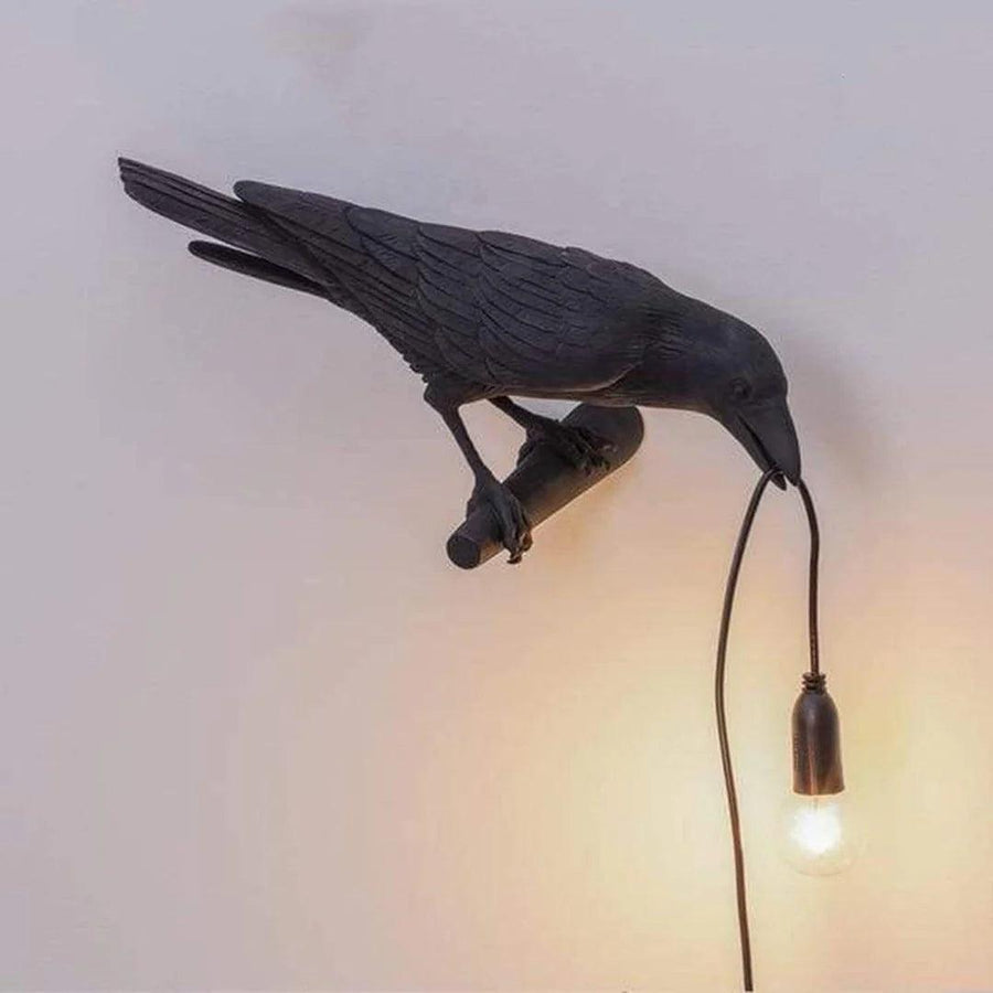 Fågel Lamp – Elegant LED Vägglampa för Hem &amp; Dekor