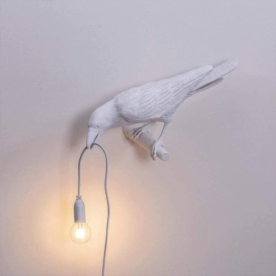 Fågel Lamp – Elegant LED Vägglampa för Hem &amp; Dekor