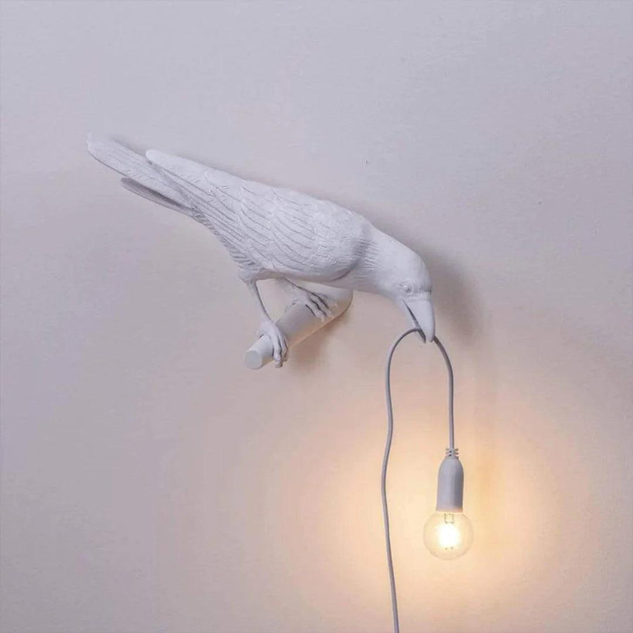 Fågel Lamp – Elegant LED Vägglampa för Hem &amp; Dekor