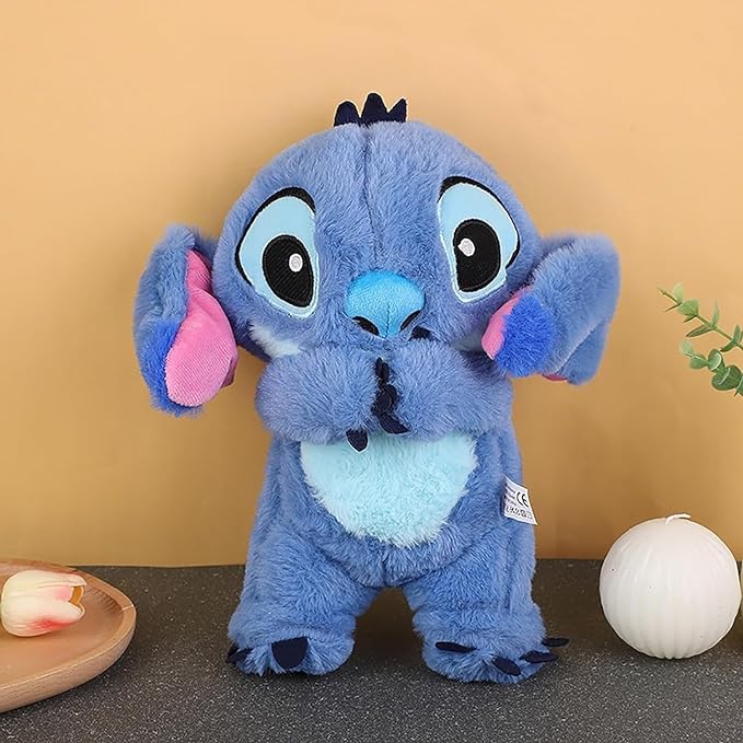 Plush leksak med lugnande ljus och ljud