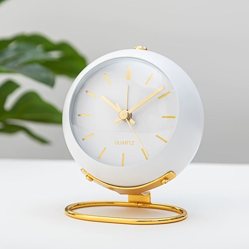 Retro analog väckarklocka – Klassisk tyst klocka med snygg vintagecharm