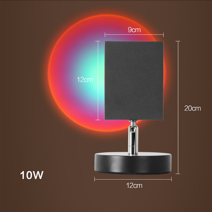LED Solnedgång Ambient Belysning för Sovrum