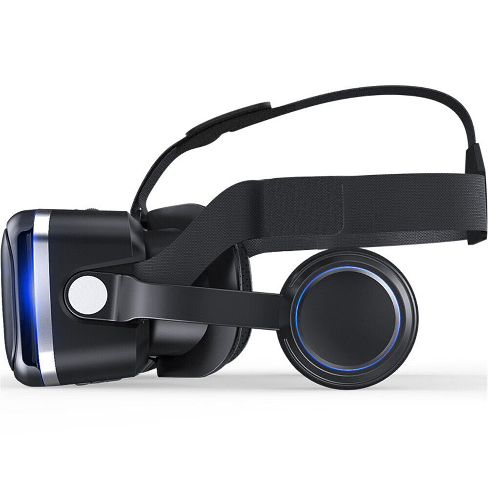 Smartphone 360° VR-headsetglasögon med Bluetooth-fjärrkontroll