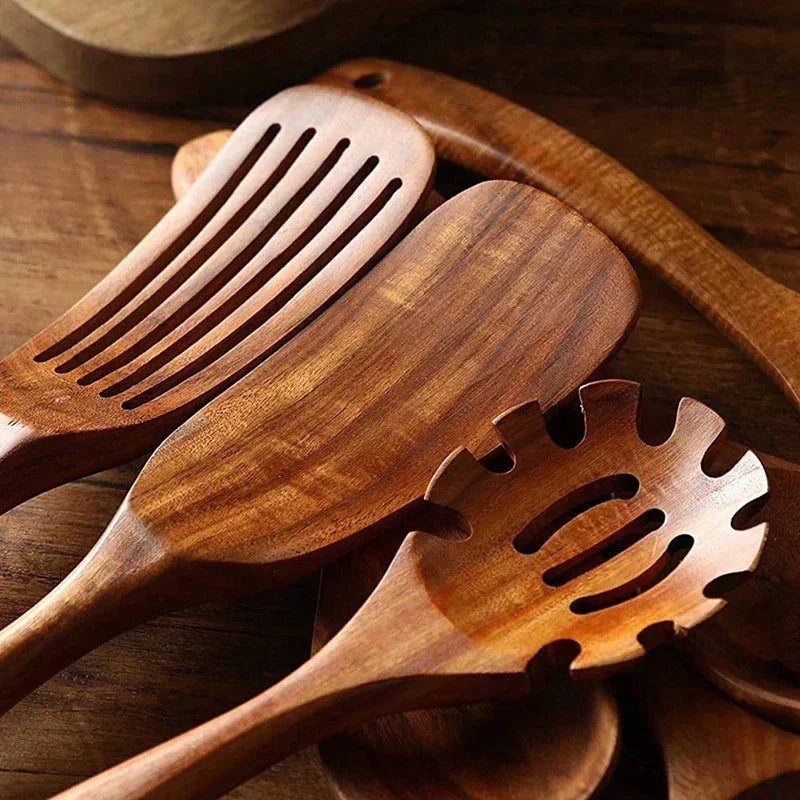 EcoChef - Redskapsset i teak