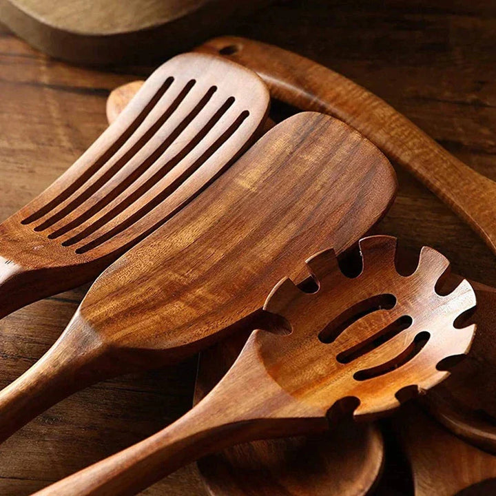 EcoChef - Redskapsset i teak
