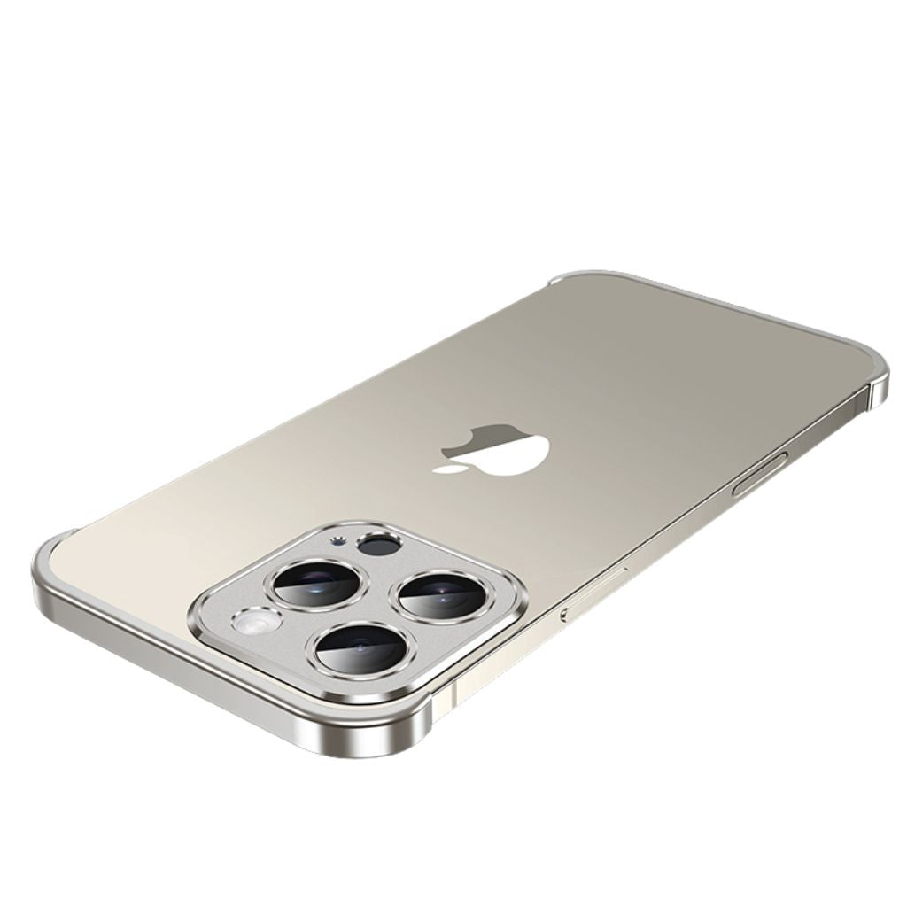 Mobilskal Minimalistisk Slim Skyddande Metallfack