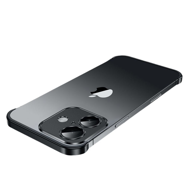 Mobilskal Minimalistisk Slim Skyddande Metallfack