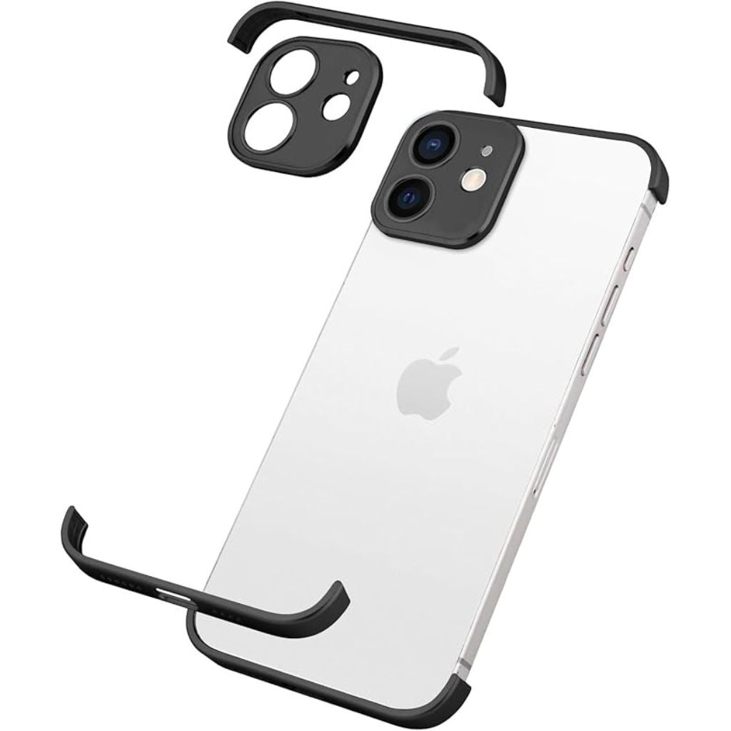 Mobilskal Minimalistisk Slim Skyddande Metallfack