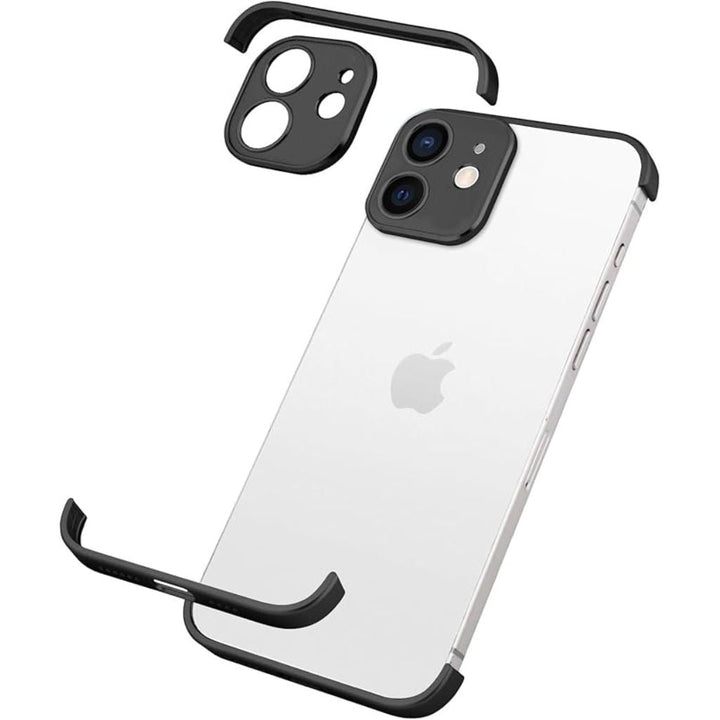 Mobilskal Minimalistisk Slim Skyddande Metallfack