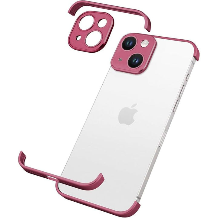 Mobilskal Minimalistisk Slim Skyddande Metallfack