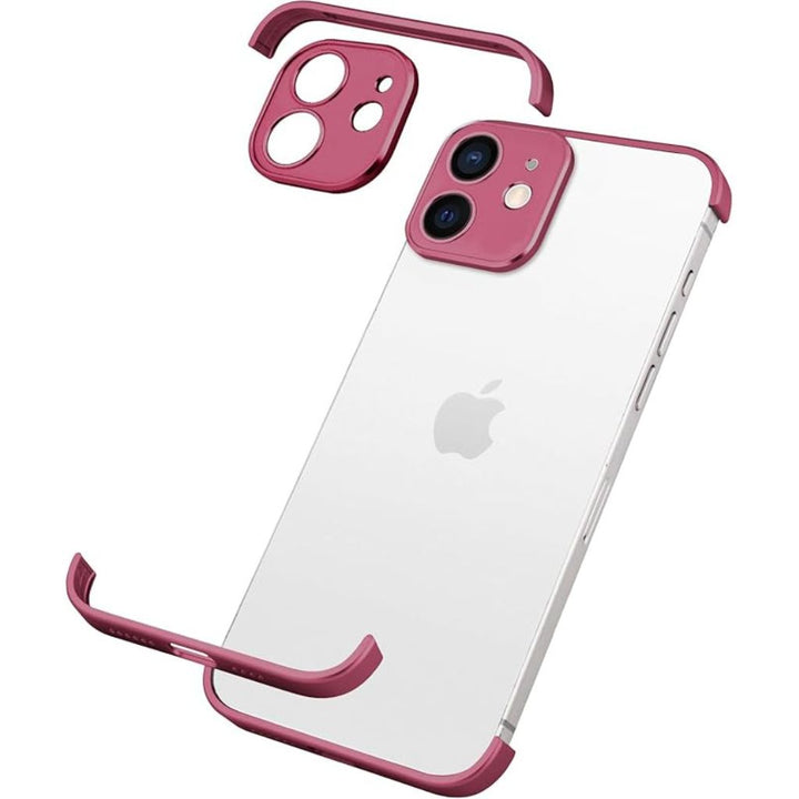 Mobilskal Minimalistisk Slim Skyddande Metallfack