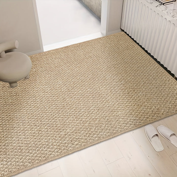 Dörrmatta Beige Tvättbar Halkfri Matta