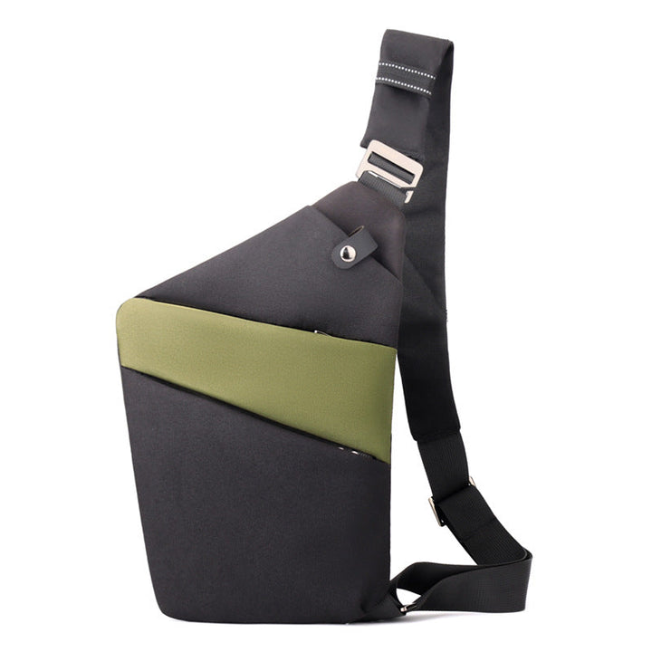Crossbody-väska med stöldskyddande rese-design