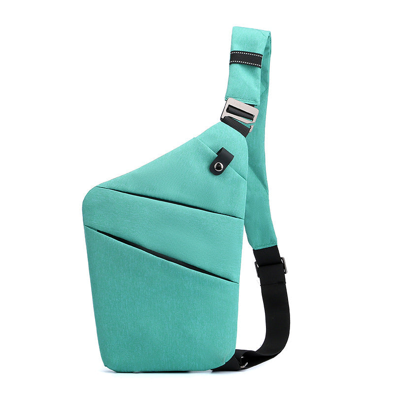 Crossbody-väska med stöldskyddande rese-design