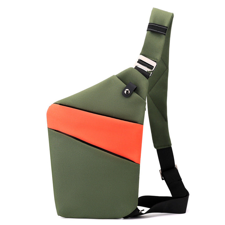 Crossbody-väska med stöldskyddande rese-design