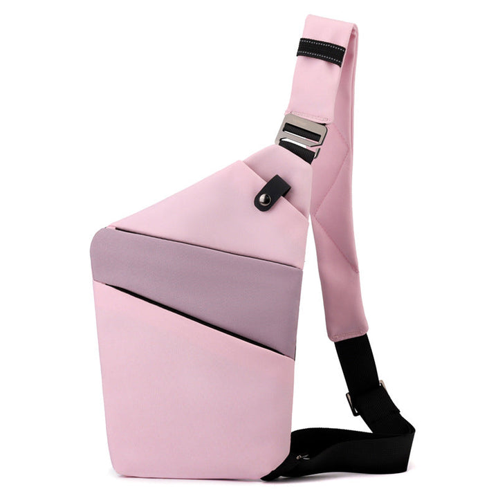 Crossbody-väska med stöldskyddande rese-design