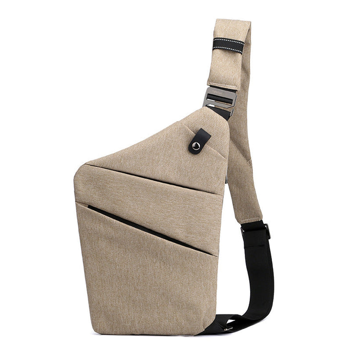 Crossbody-väska med stöldskyddande rese-design