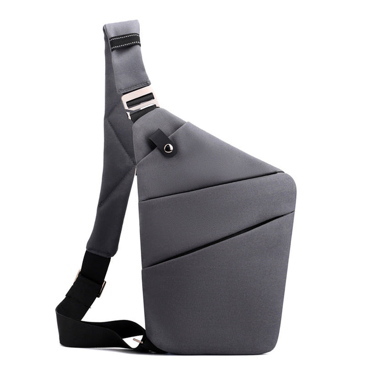 Crossbody-väska med stöldskyddande rese-design