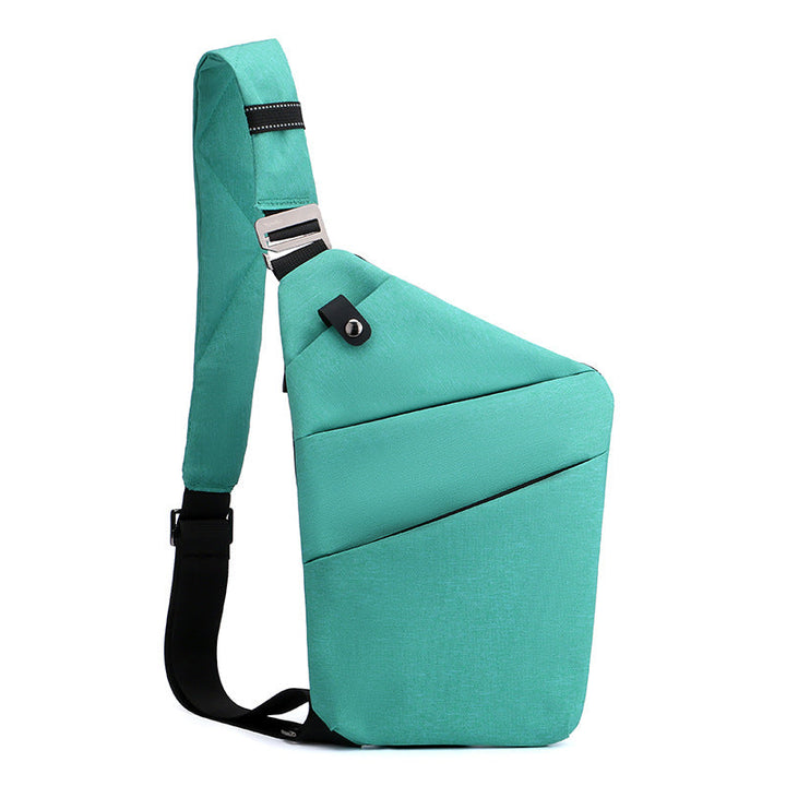 Crossbody-väska med stöldskyddande rese-design