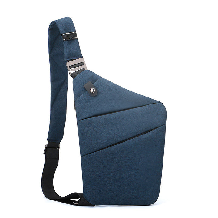 Crossbody-väska med stöldskyddande rese-design
