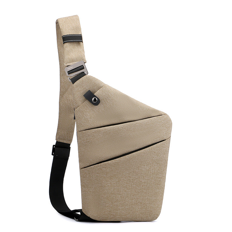 Crossbody-väska med stöldskyddande rese-design