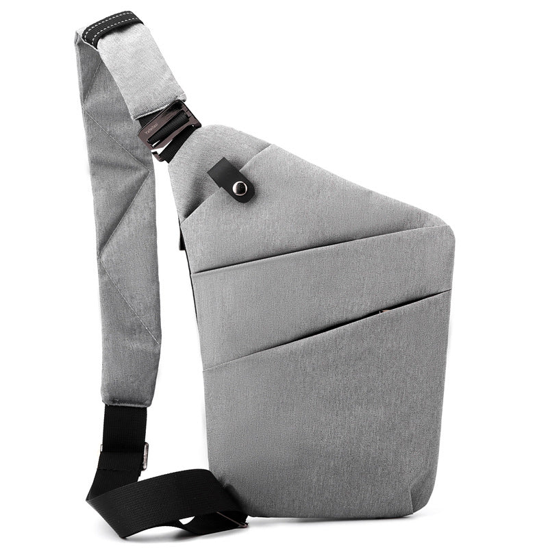 Crossbody-väska med stöldskyddande rese-design