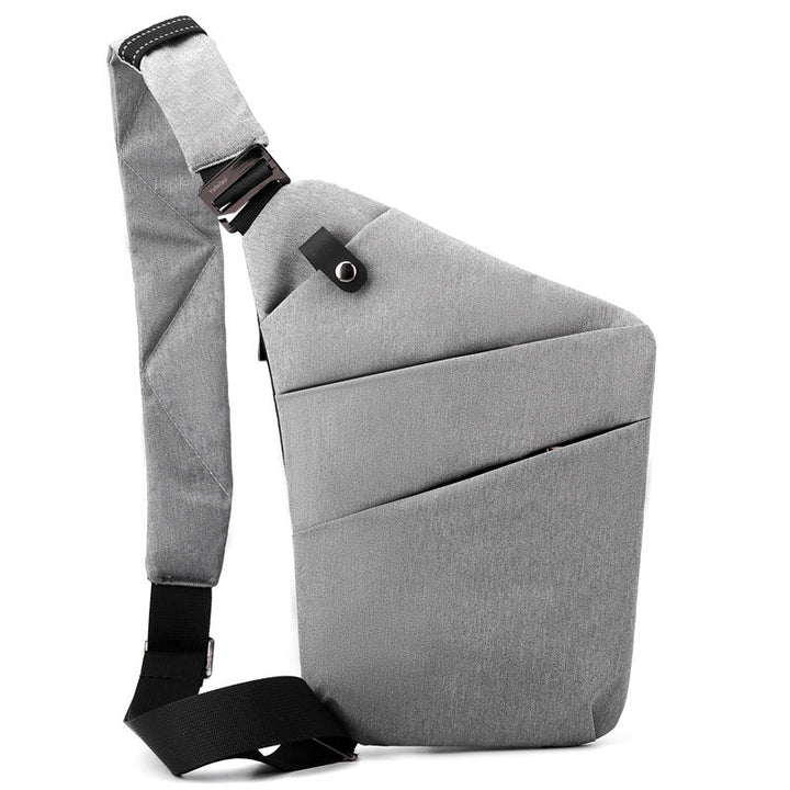 Crossbody-väska med stöldskyddande rese-design