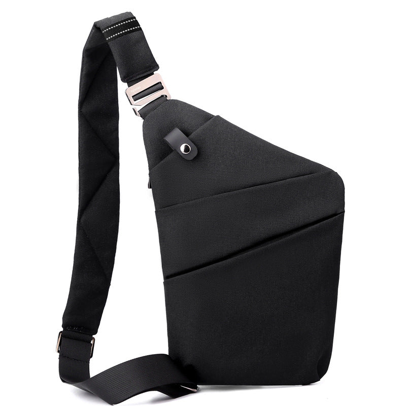 Crossbody-väska med stöldskyddande rese-design