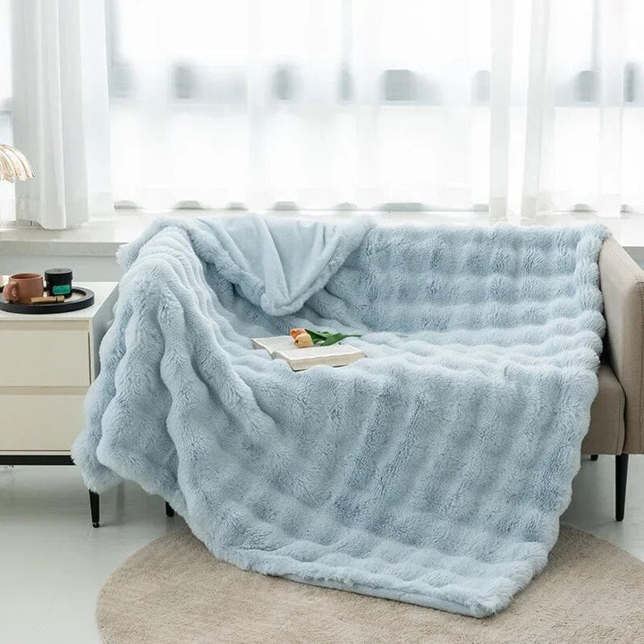 Mjuk Plyschfilt för Vinter – Extra Varm &amp; Mysig Filt