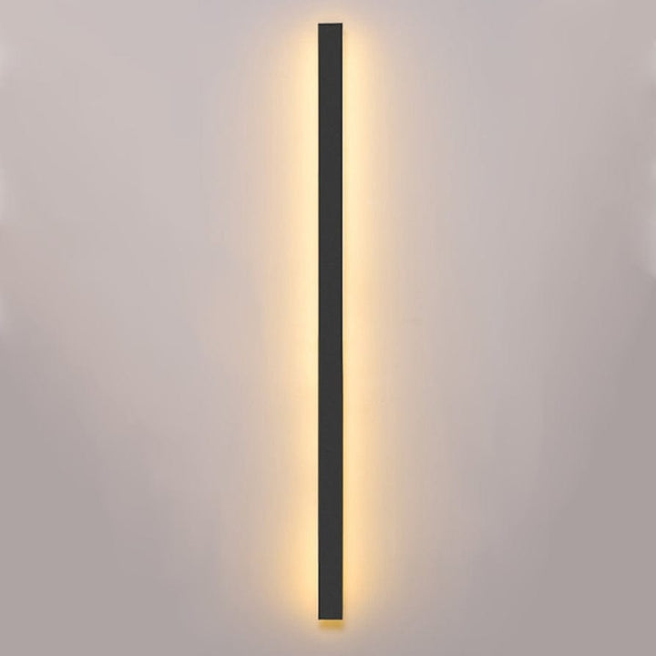 Aluminium Bakbelyst Modern Vägglampa