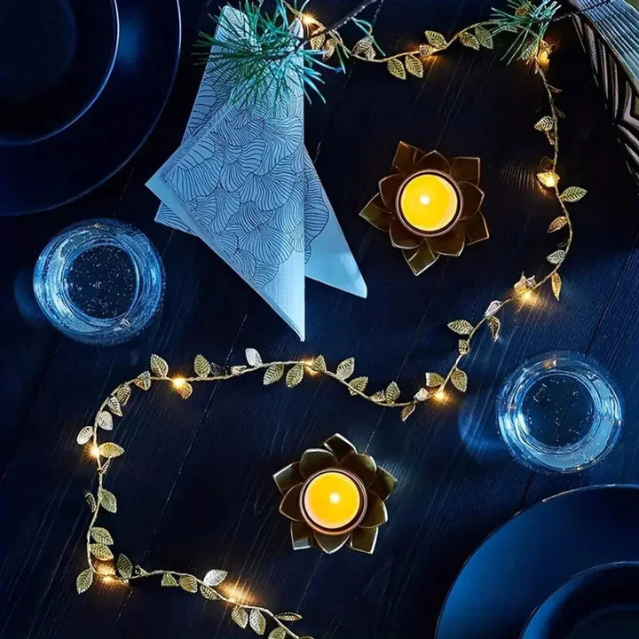 Guldblad LED Ljussträngar