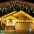 Icicle String LED Twinkle Effekt Ljus