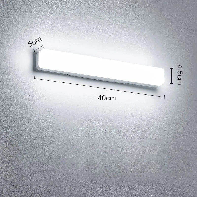 LED Badrumsspegel Ljus