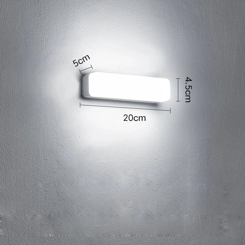 LED Badrumsspegel Ljus