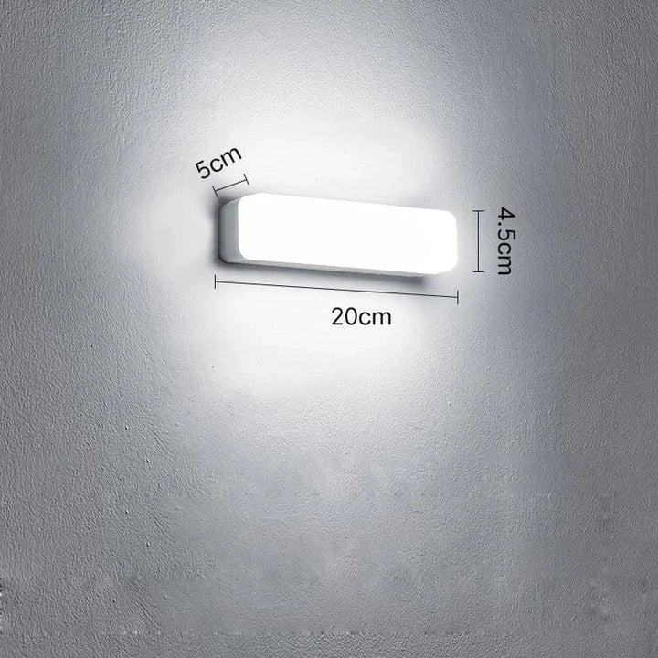 LED Badrumsspegel Ljus