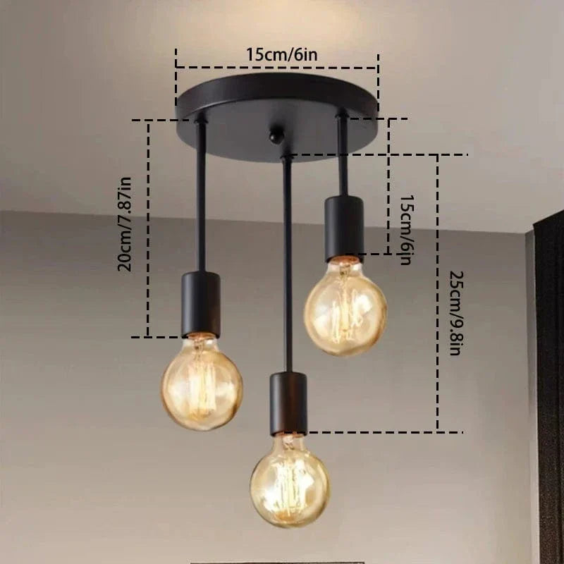 Modern Industriell Taklampa