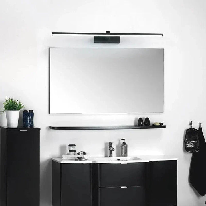 Modern Vattentät LED Badrums Vägglampa - Platt Design Vägglampa Belysning i Vit och Svart