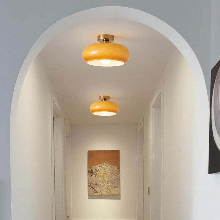 Taklampa Vintage Glas Hänglampa