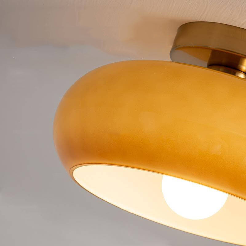 Taklampa Vintage Glas Hänglampa