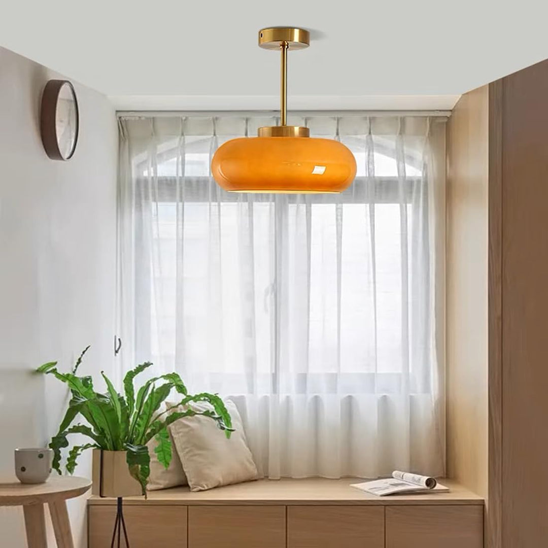 Taklampa Vintage Glas Hänglampa